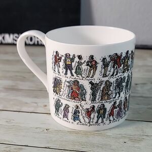 McLagga n Smith Mugs Charles‎ Dickens Bone China Mug Picturemaps Scotland Coffee